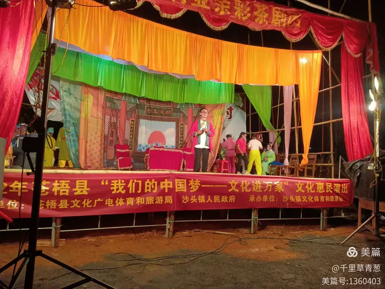 广西苍梧豢龙世家六堡茶婵更千亩茶园基地喜迎国庆贺丰收节